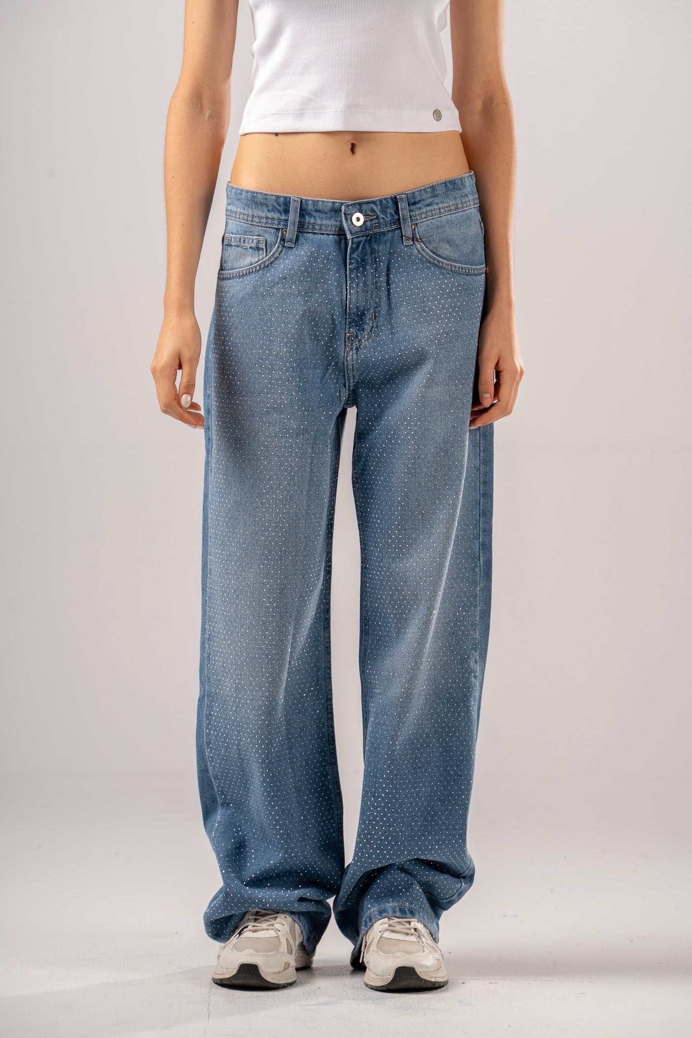 Rhinestone Denim